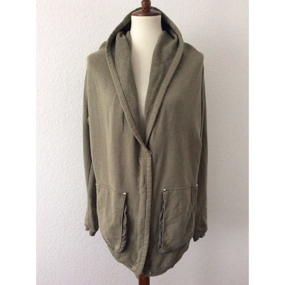 Aritzia Wilfred Free Cardigan Sweater Sweatshirt Rosseau Knit